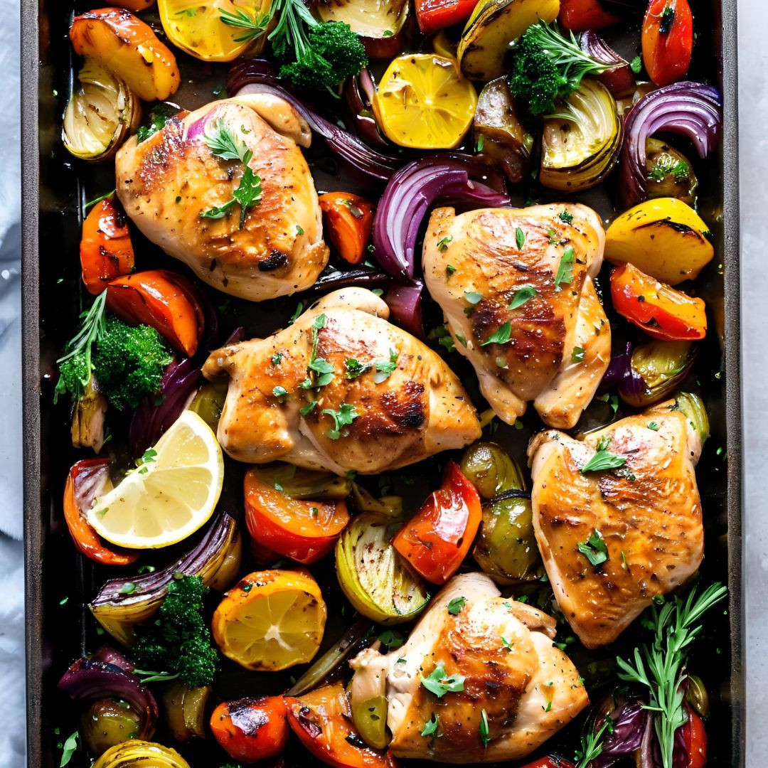 Greek Sheet Pan Chicken