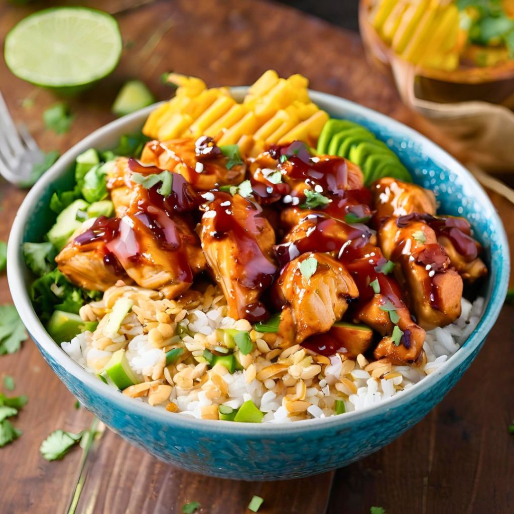 Honey Chipotle Chicken Bowls
