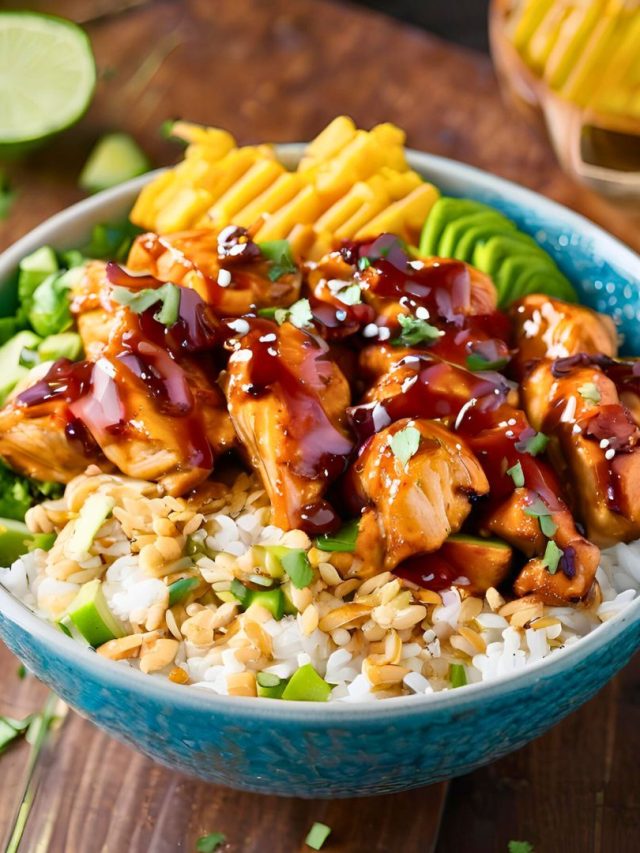 Honey Chipotle Chicken Bowls