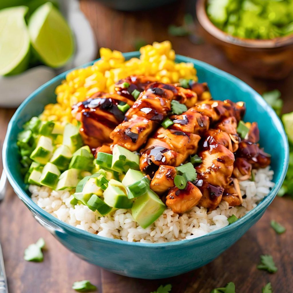 Honey Chipotle Chicken Bowls