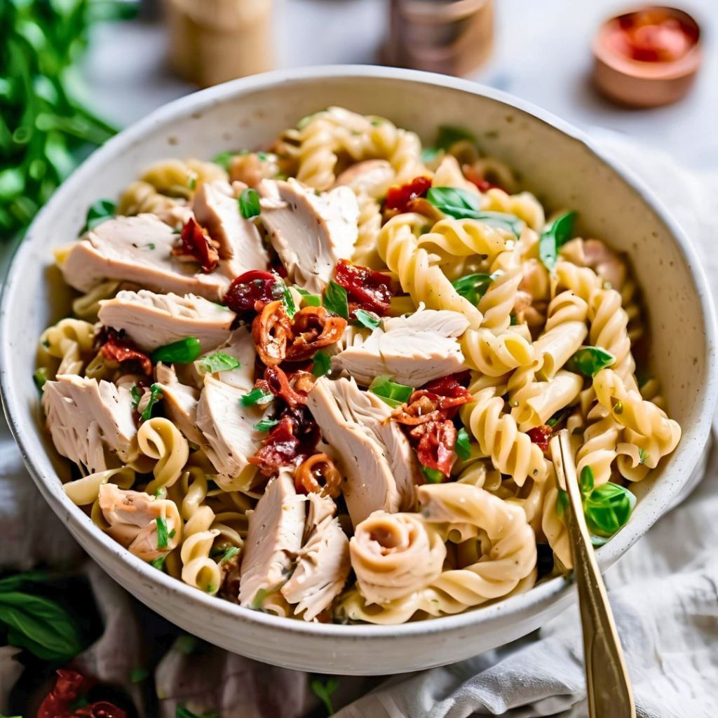 Marry Me Chicken Pasta Salad