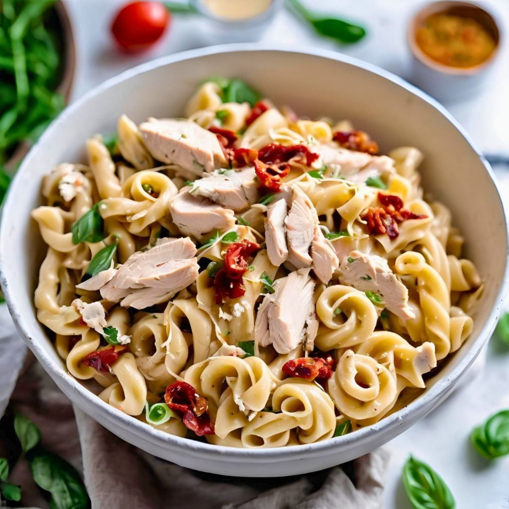 Marry Me Chicken Pasta Salad