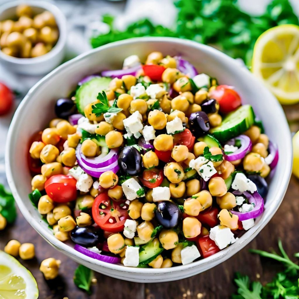 Mediterranean Chickpea Salad