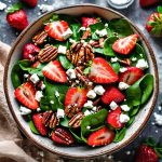 Strawberry Spinach Salad