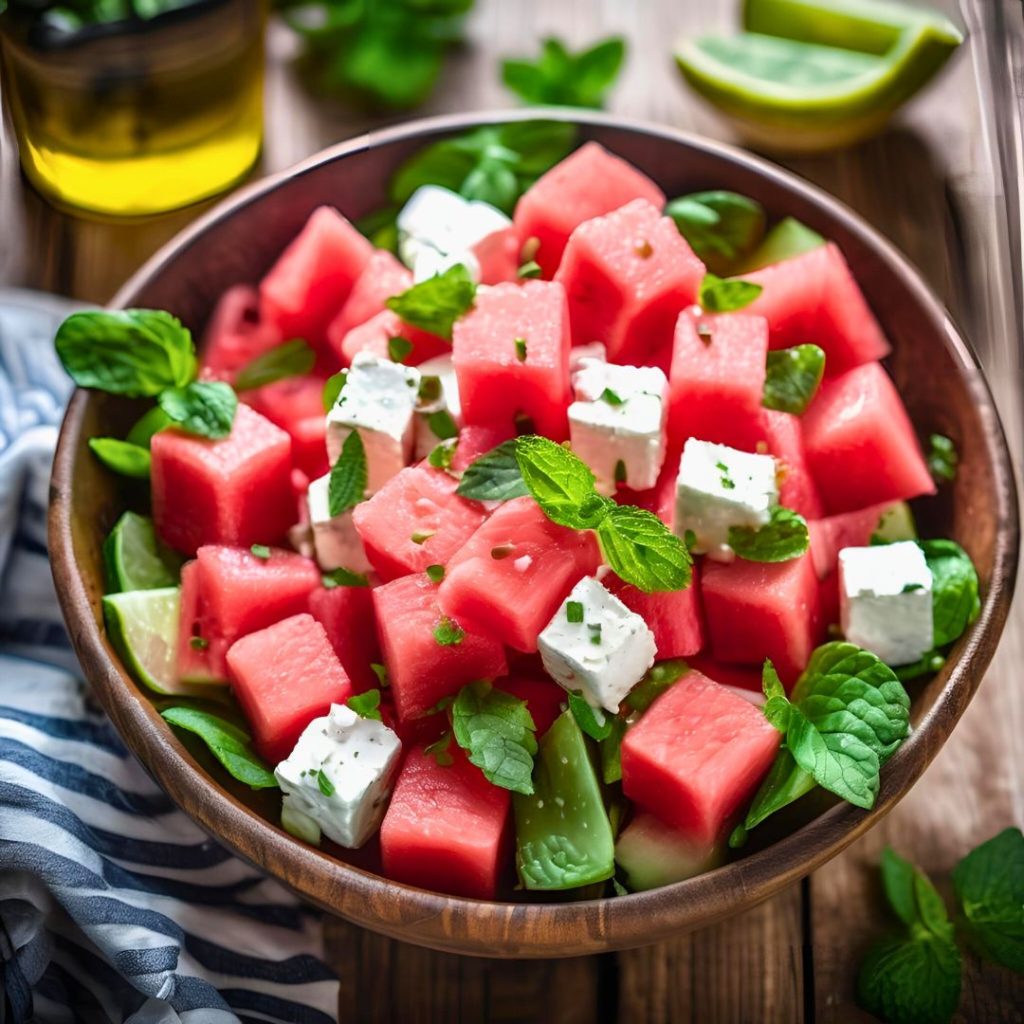 Watermelon Feta Salad