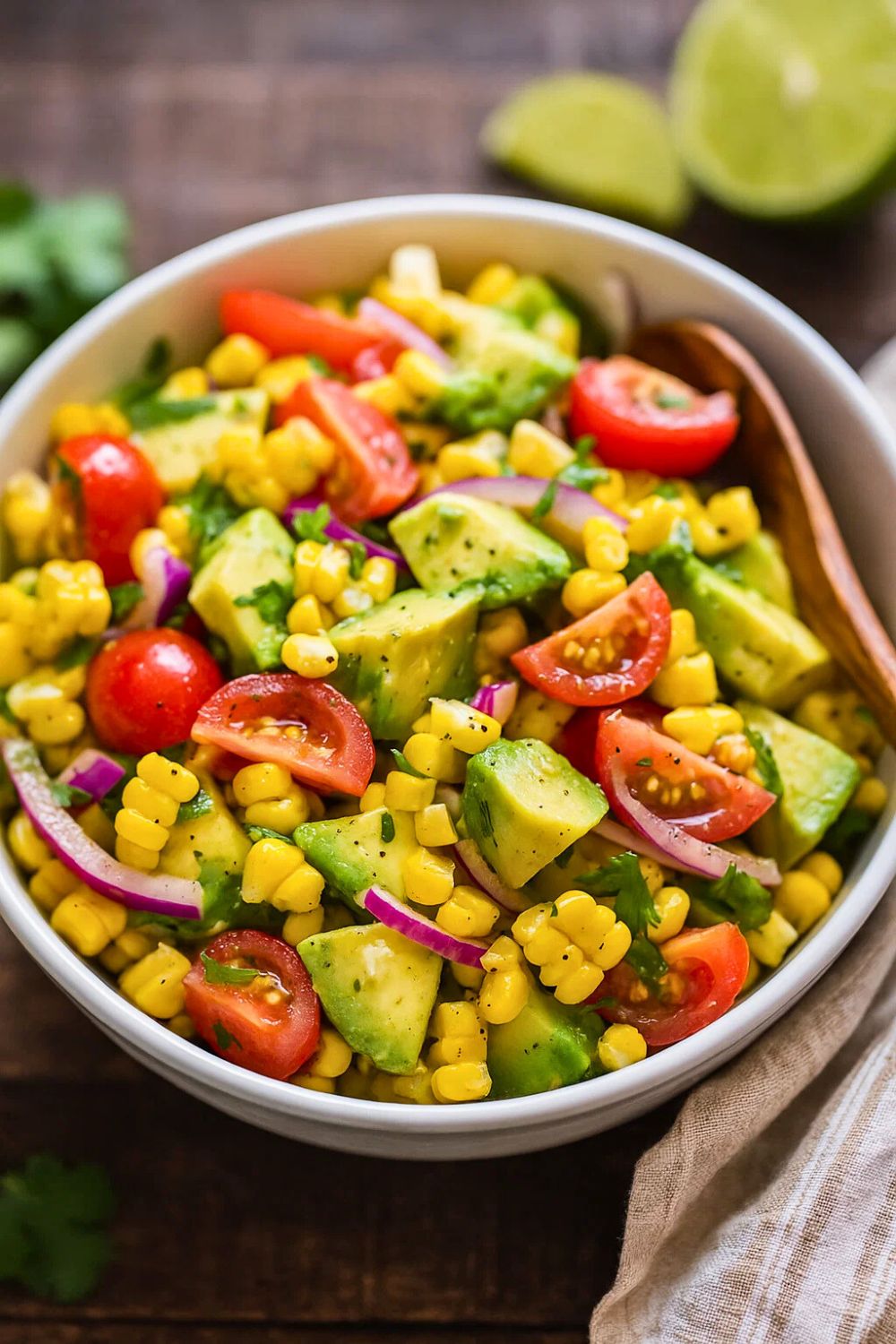 Avocado Corn Tomato Salad