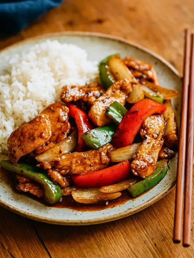 Black Pepper Chicken
