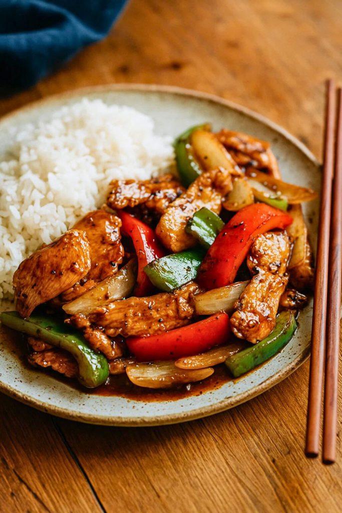 Black Pepper Chicken