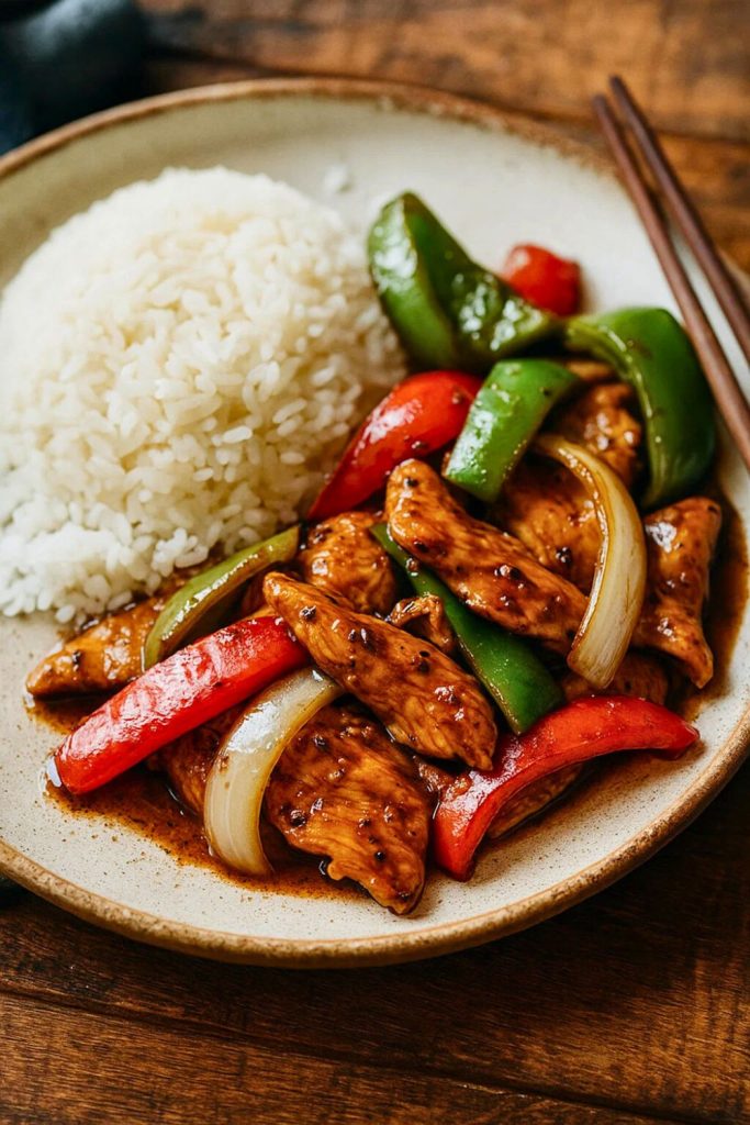 Black Pepper Chicken