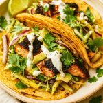 Blackened Salmon Tacos