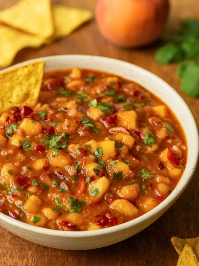 Chipotle Peach Salsa