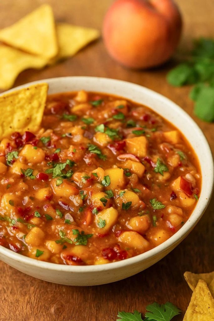 Chipotle Peach Salsa