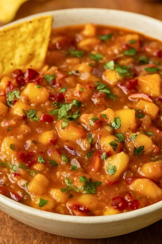 Chipotle Peach Salsa