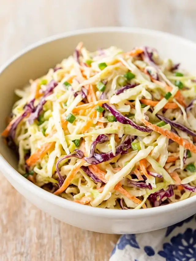 Homemade Coleslaw