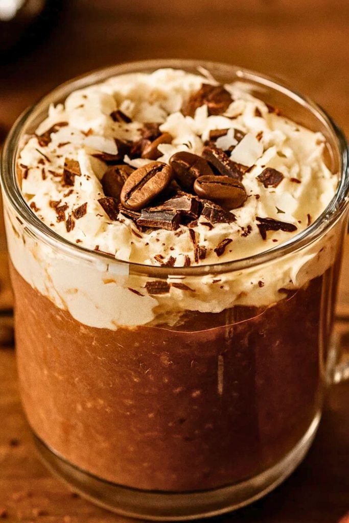 Creamy Mocha Chia Pudding