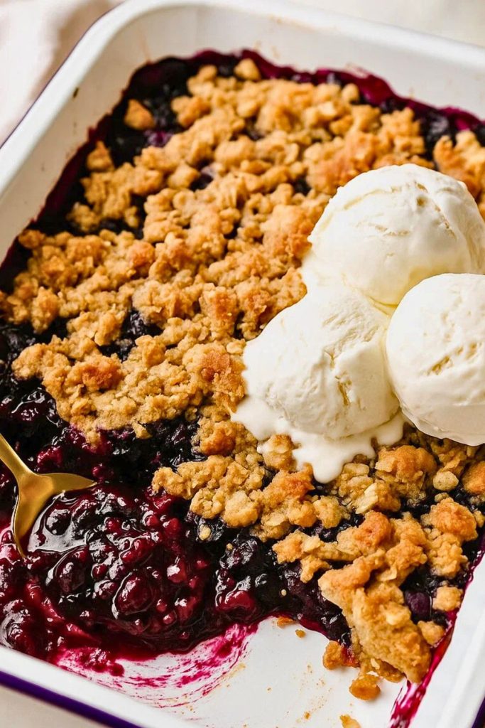 Blueberry Crisp
