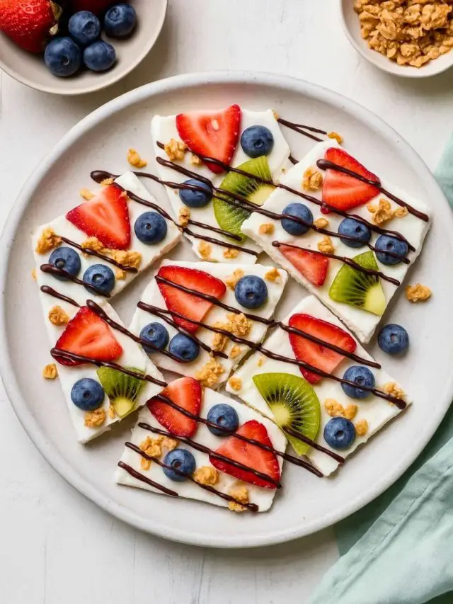 Frozen Yogurt Bark