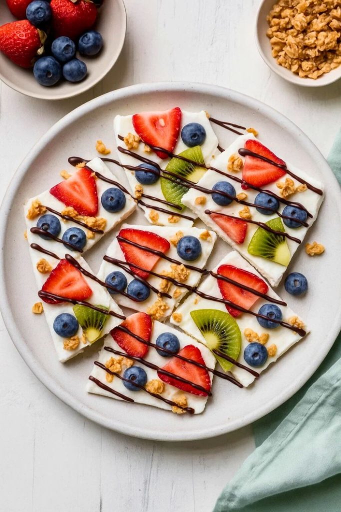 Frozen Yogurt Bark