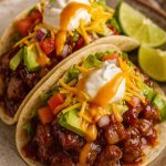 Garlic Butter BBQ Beef Tacos