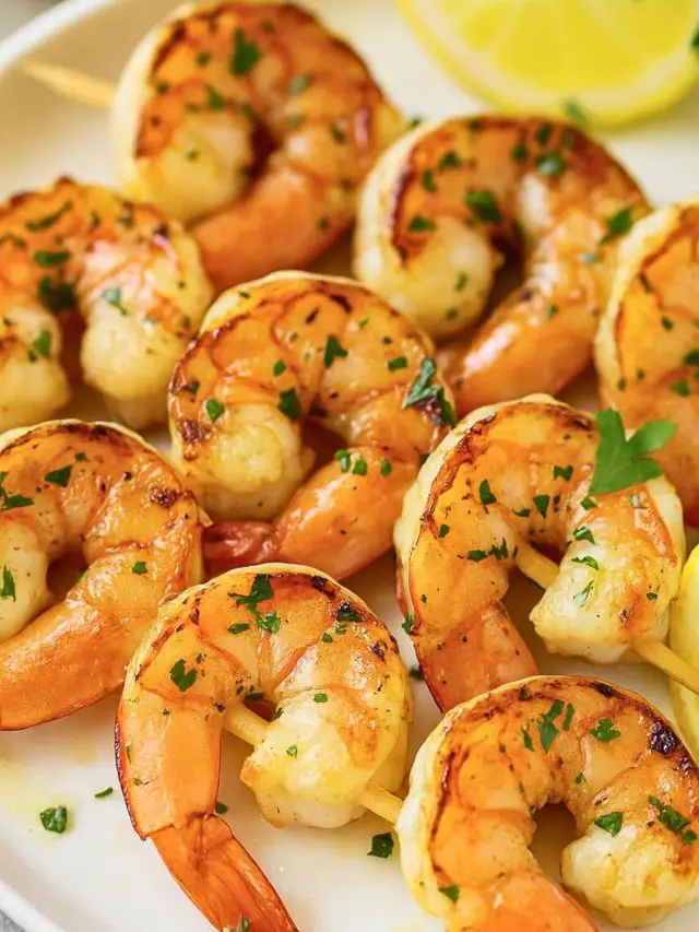 Grilled Shrimp Skewers