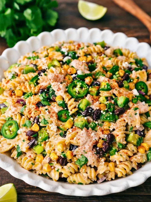 Mexican Street Corn Pasta Salad
