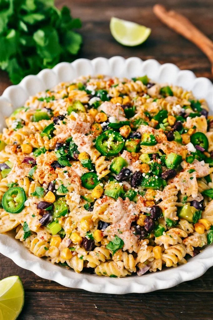 Mexican Street Corn Pasta Salad
