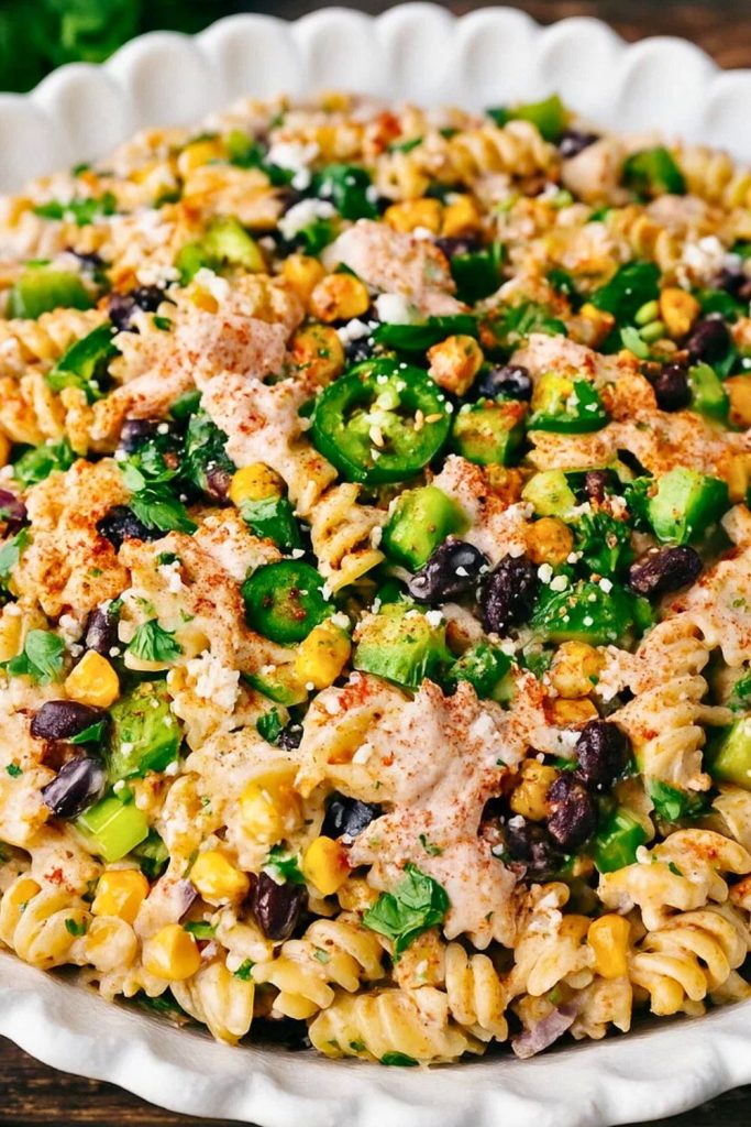 Mexican Street Corn Pasta Salad