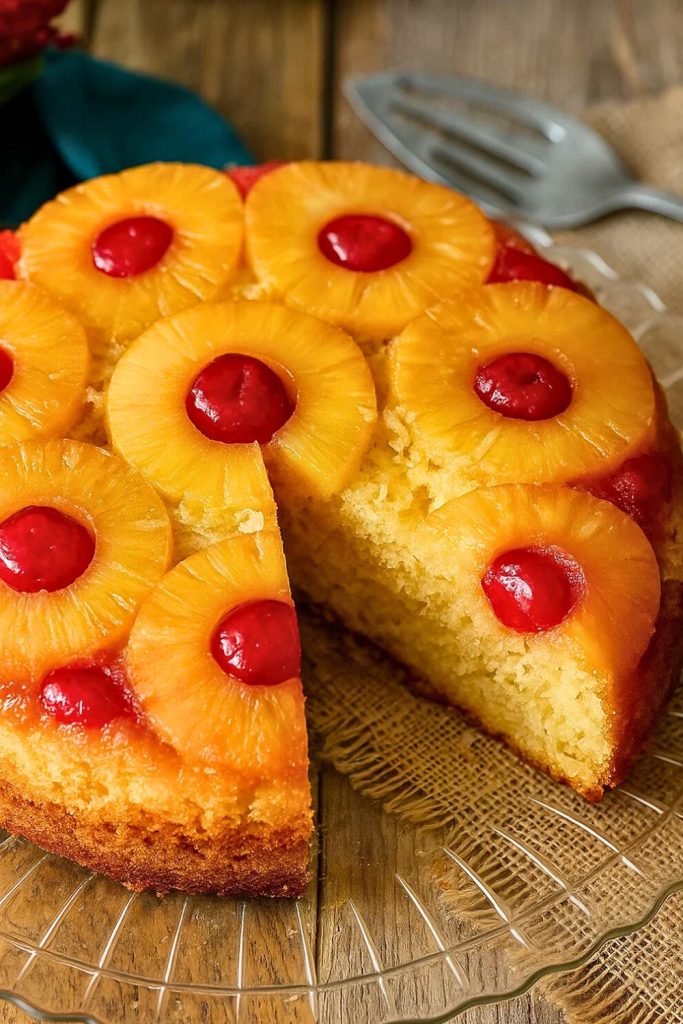 Pineapple Upside Down Cake