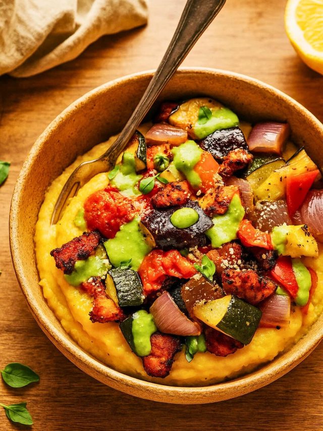 Sheet Pan Ratatouille & Tofu