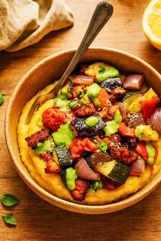 Sheet Pan Ratatouille & Tofu