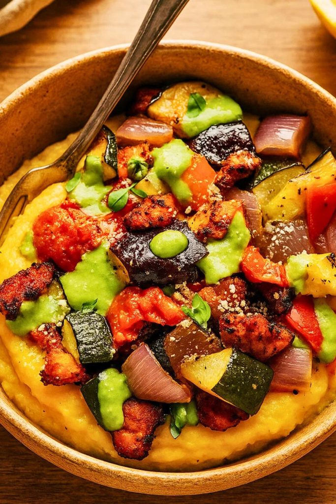 Sheet Pan Ratatouille & Tofu