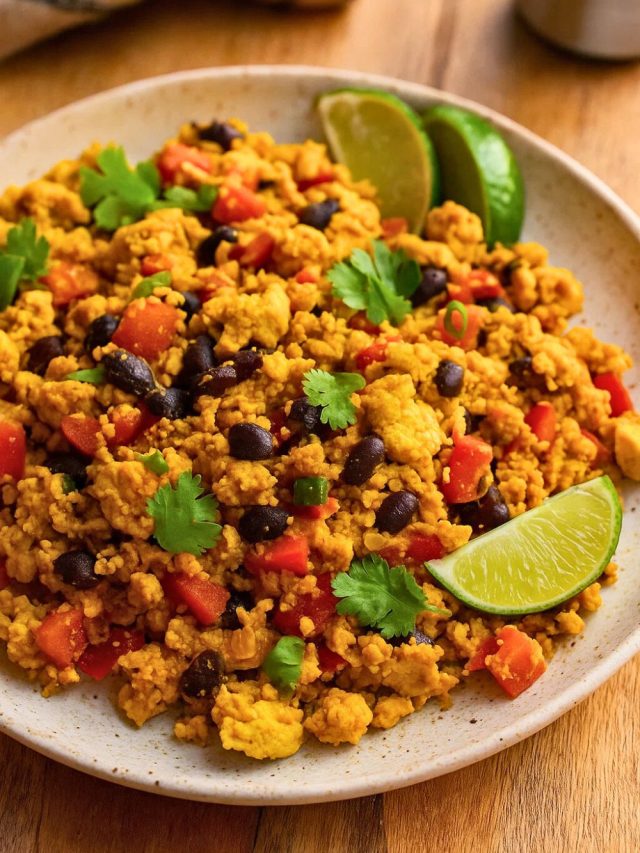 Southwest Tofu Scramble