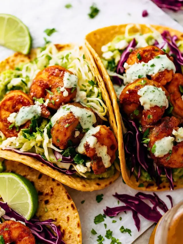 Spicy Shrimp Tacos