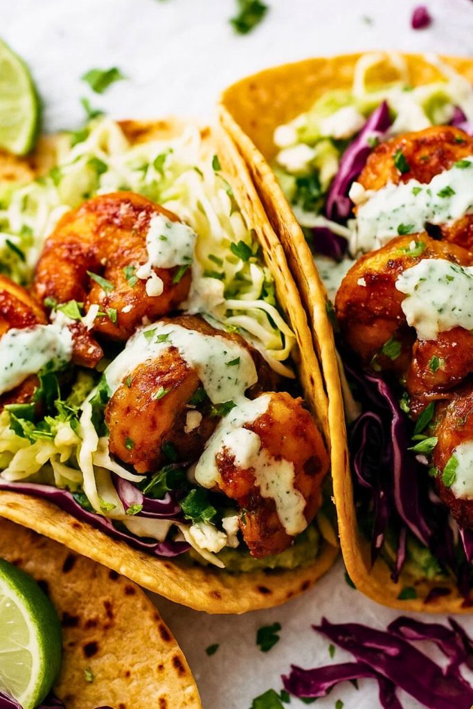 Spicy Shrimp Tacos