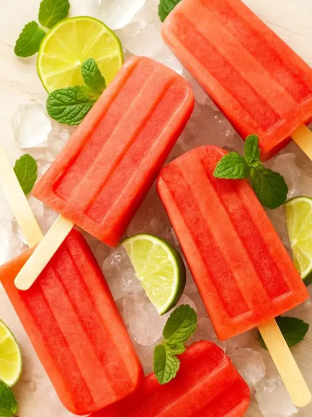 Watermelon Popsicles
