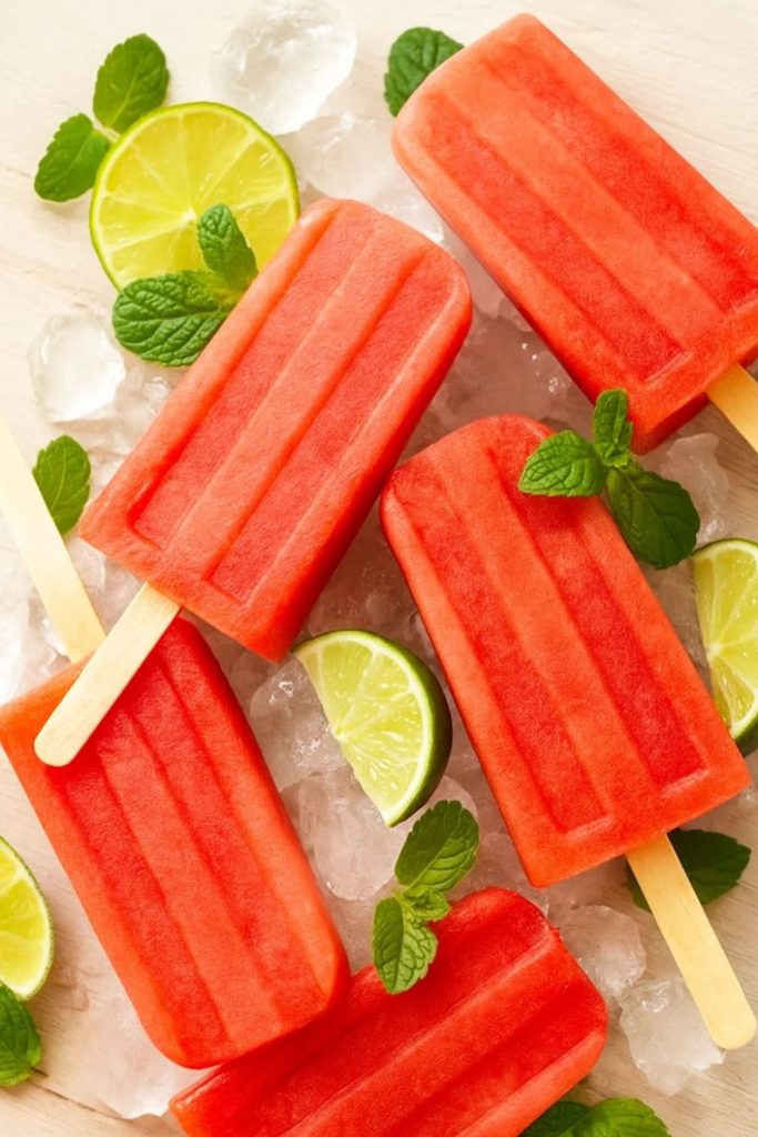 Watermelon Popsicles