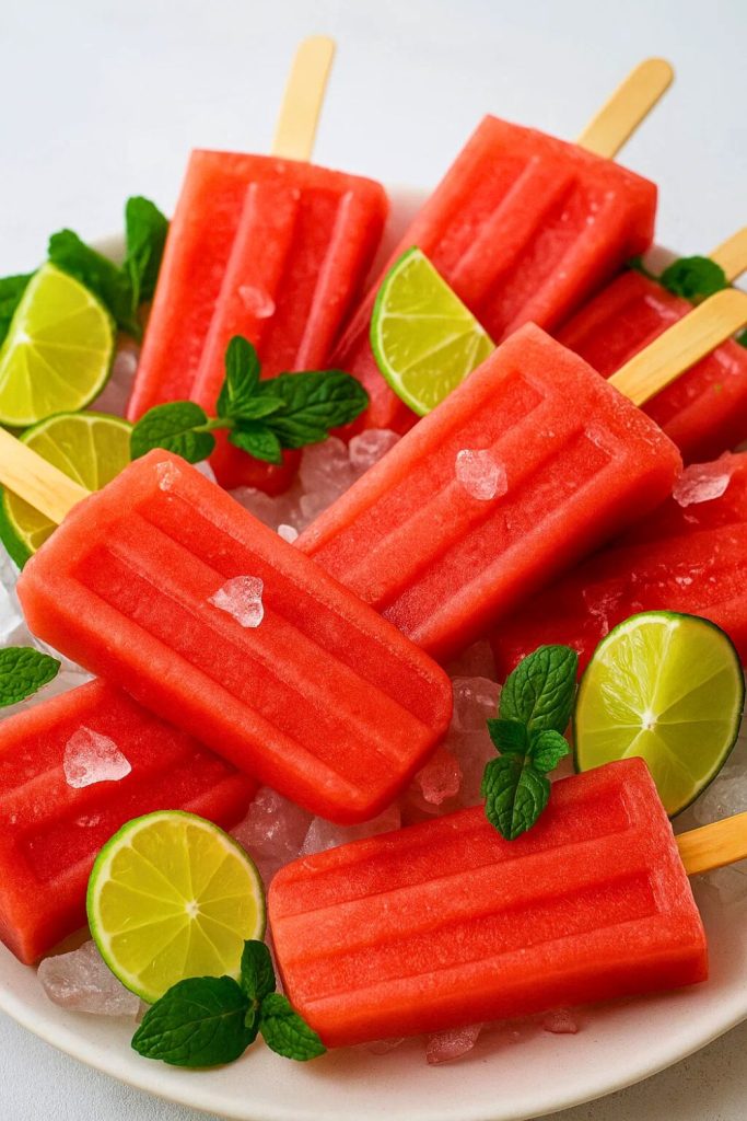Watermelon Popsicles