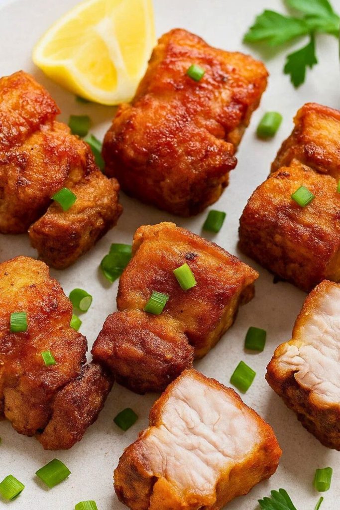 Air Fryer Crispy Pork Belly