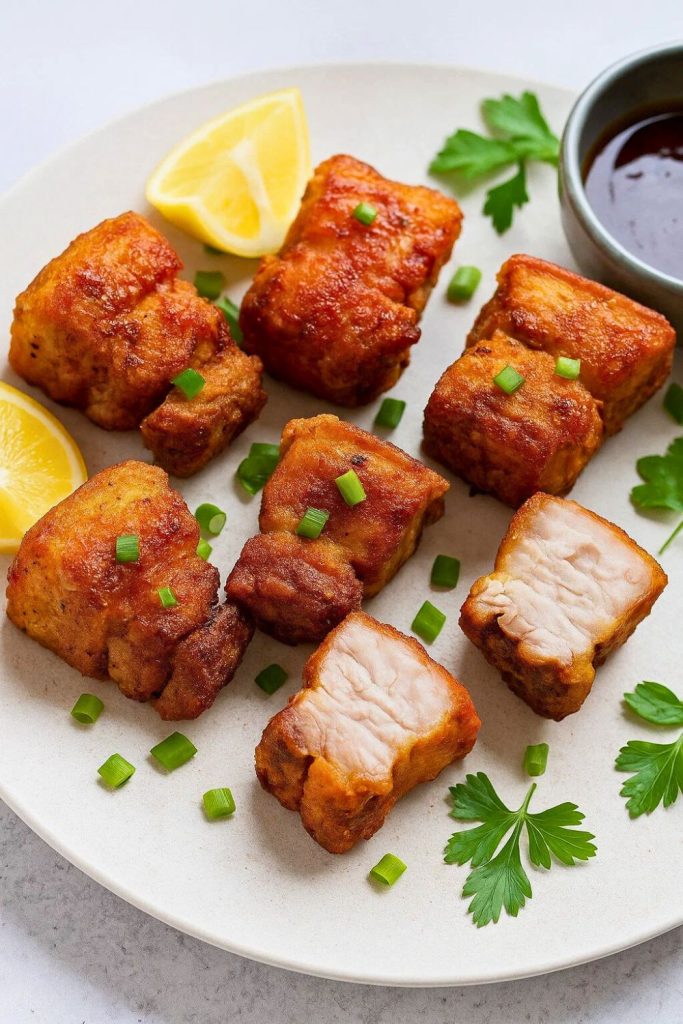 Air Fryer Crispy Pork Belly