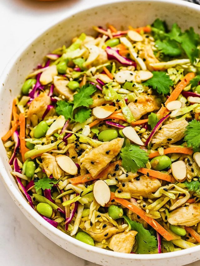 Asian Sesame Chicken Slaw