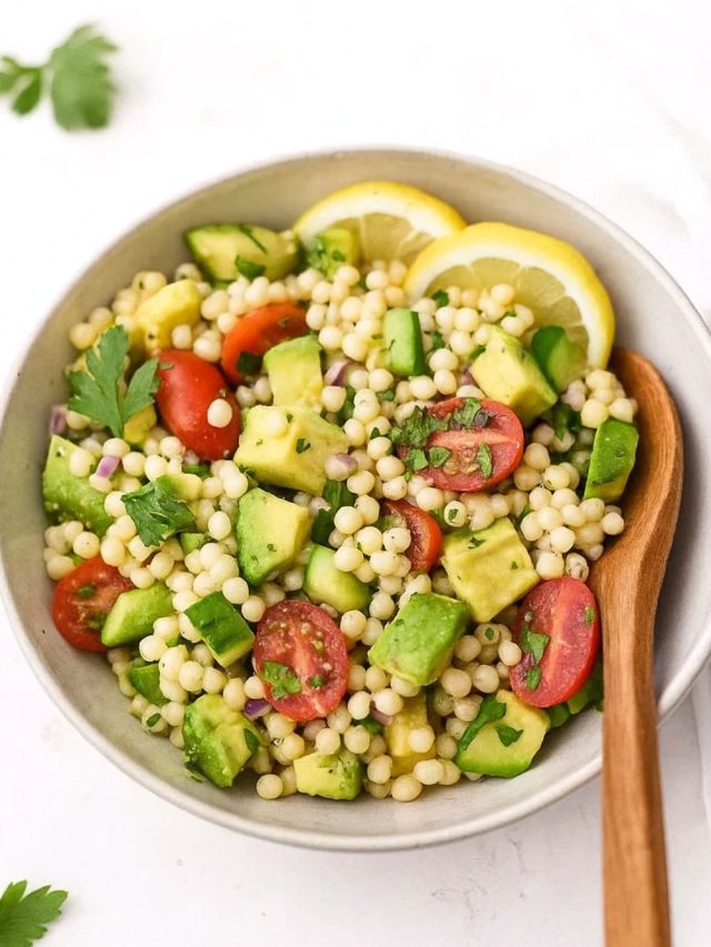 Avocado Couscous Salad