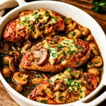 Baked Chicken with Mushrooms