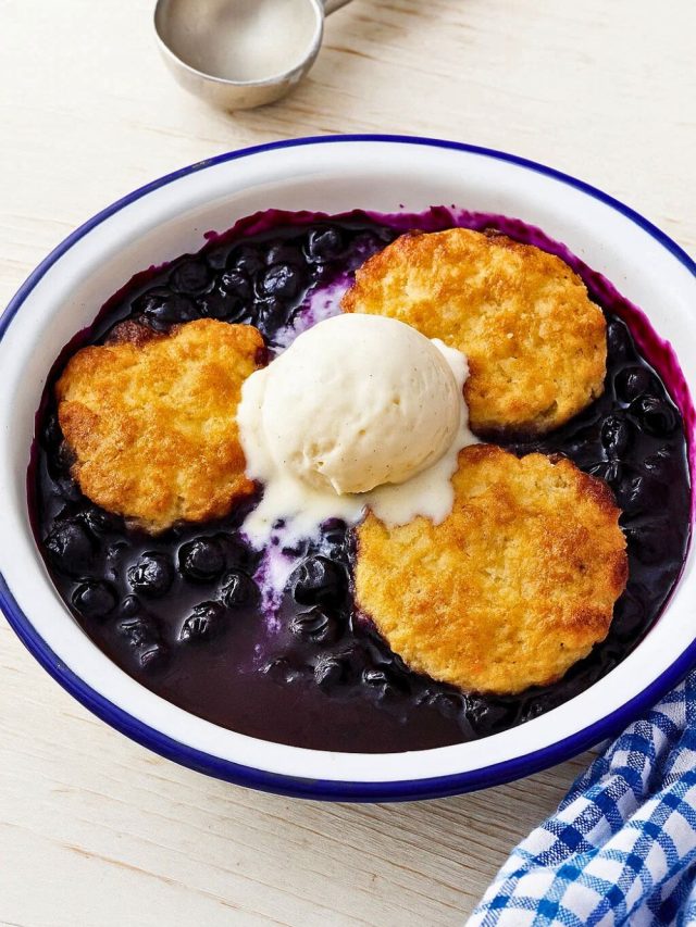 Blueberry Cobbler