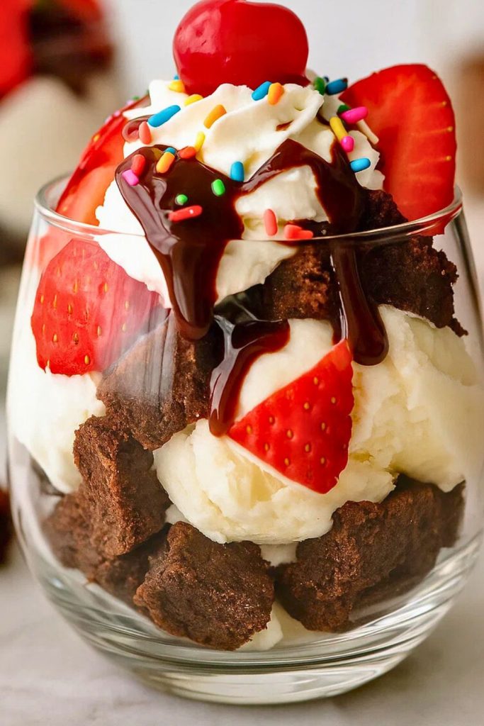 Brownie Sundaes