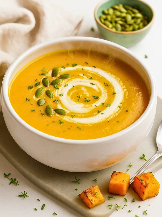Cozy Butternut Squash Soup