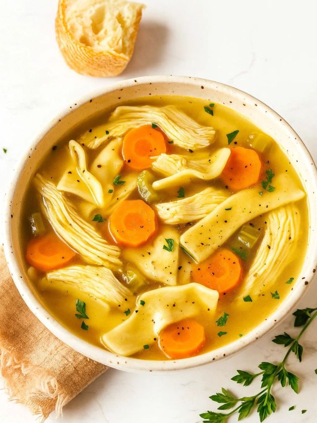 Cozy Chicken Noodle Soup