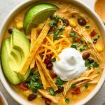 Creamy Chicken Tortilla Soup