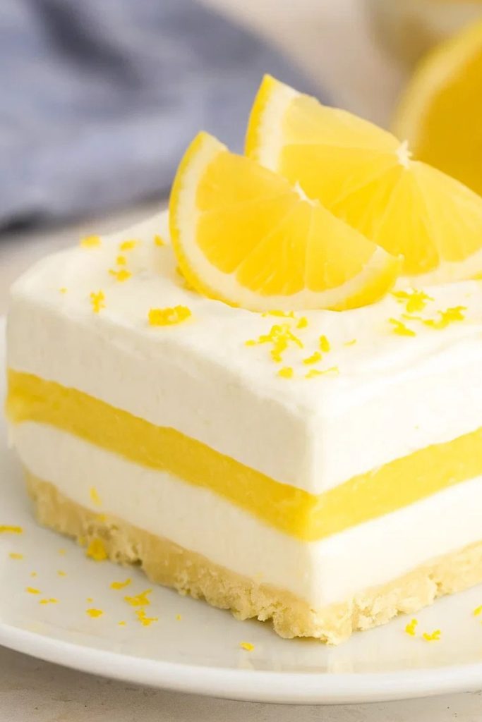 Creamy Lemon Lush Dessert