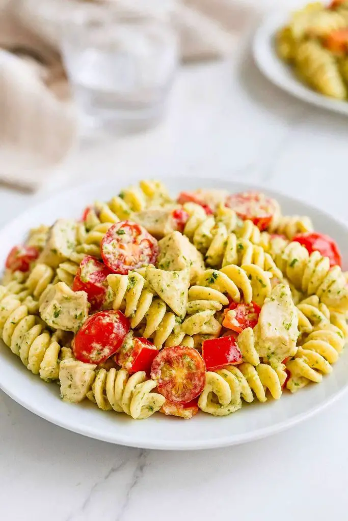 Creamy Pesto Chicken Pasta