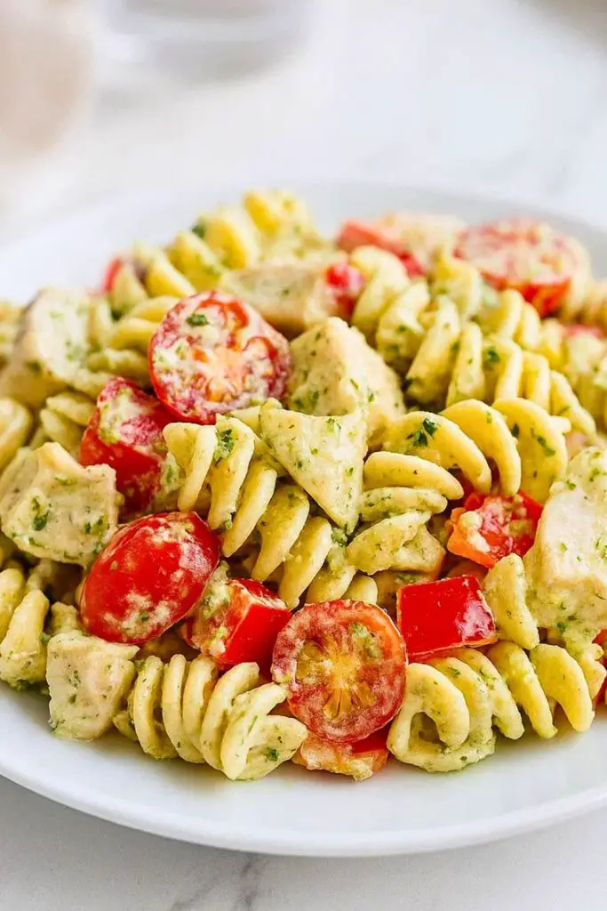 Creamy Pesto Chicken Pasta